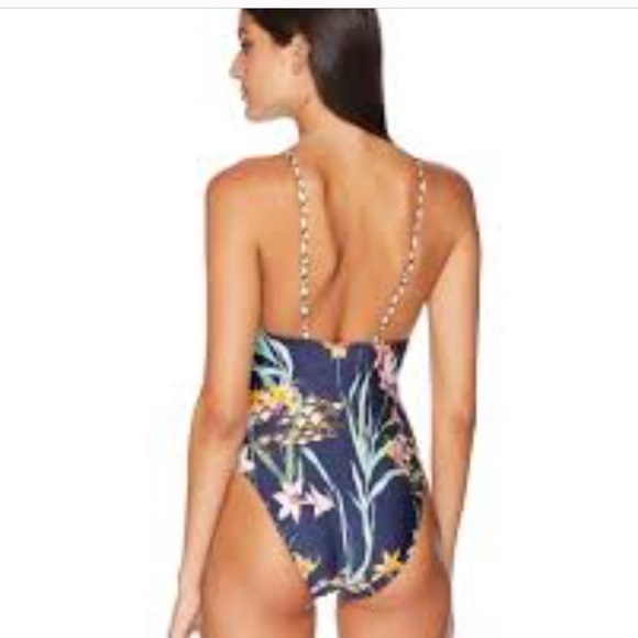 Trina Turk Blue One Piece Swimwear - Picture 2 of 4